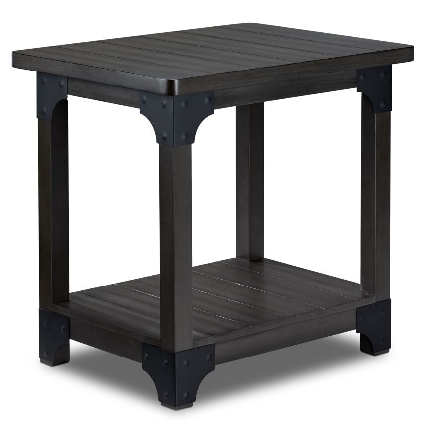 Wellington Coffee Table with 2 End Tables Grey Leon's