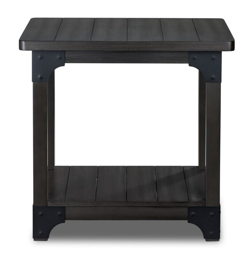 Wellington Coffee Table with 2 End Tables Grey Leon's