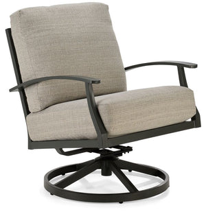 West Lake - Outdoor Swivel Chair - Grey