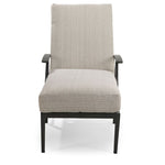West Lake - Outdoor Chaise Lounge - Grey