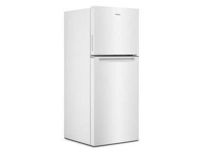 Whirlpool 24" Counter Depth White Top Mount Refrigerator (11.6 Cu.Ft) - WRT112CZJW