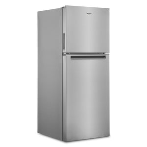 Whirlpool 24" Counter Depth Fingerprint-Resistant Stainless Finish Top Mount Refrigerator (11.6 Cu.Ft) - WRT112CZJZ