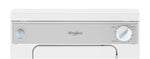 Whirlpool White Compact Electric Dryer with AccuDry™ Drying System (3.4 Cu Ft) - LDR3822PQ