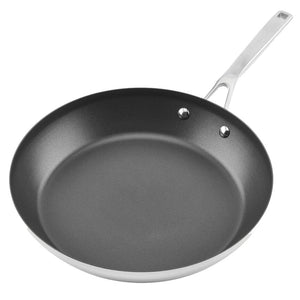 Whirlpool Stainless Steel 12" Nonstick Induction Frying Pan - W11463466