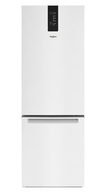 Whirlpool 24" 12.9 Cu. Ft. White Counter-Depth Bottom-Freezer Refrigerator - WRB533CZJW