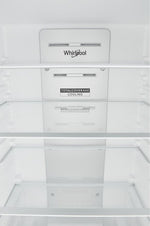 Whirlpool 24" 12.9 Cu. Ft. White Counter-Depth Bottom-Freezer Refrigerator - WRB533CZJW