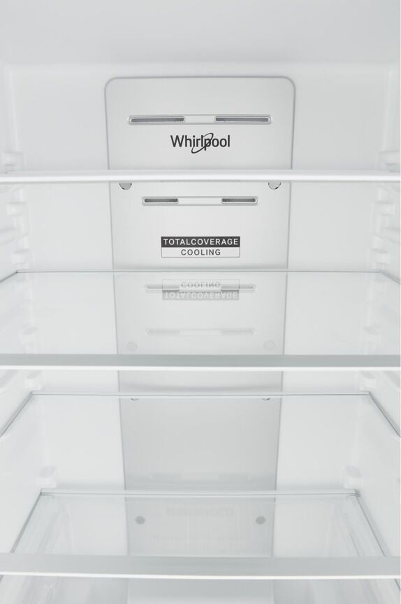 Whirlpool 24" 12.9 Cu. Ft. White Counter-Depth Bottom-Freezer Refrigerator - WRB533CZJW