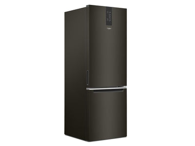 Whirlpool Black Stainless Steel Counter-Depth Bottom-Freezer Refrigerator (12.9 Cu.Ft.) - WRB543CMJV