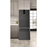 Whirlpool Black Stainless Steel Counter-Depth Bottom-Freezer Refrigerator (12.9 Cu.Ft.) - WRB543CMJV