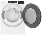 Whirlpool White Electric Dryer with Wrinkle Shield (7.4 cu. ft.) - YWED5605MW