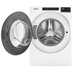 Whirlpool White Front Load Washer with Quick Cycle (5.2 cu. ft.) - WFW5605MW