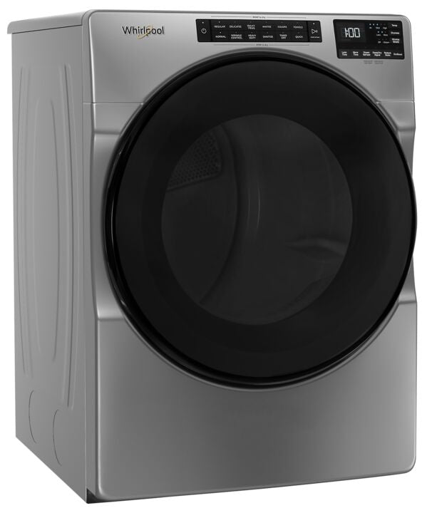 Whirlpool Chrome Shadow Gas Dryer with Wrinkle Shield and Steam (7.4 cu. ft.) - WGD6605MC