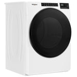 Whirlpool White Gas Dryer with Wrinkle Shield and Steam (7.4 cu. ft.) - WGD6605MW