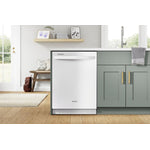 Whirlpool White Dishwasher with Deep Top Rack (50 dBA) - WDT740SALW