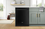 Whirlpool Black Dishwasher with Deep Top Rack (50 dBA) - WDT740SALB