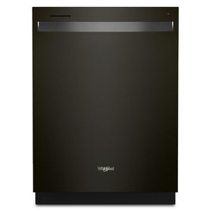 Whirlpool Fingerprint Resistant Black Stainless Dishwasher with 3rd Rack (47 dBA) - WDT970SAKV