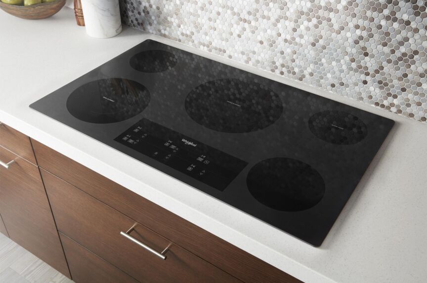 Whirlpool Stainless Steel 36" Cooktop - WCE97US6KS