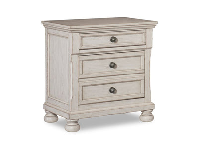 Windchester Night Table - Antique White