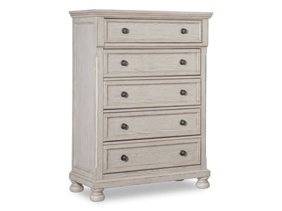 Windchester 5-Drawer Chest - Antique White