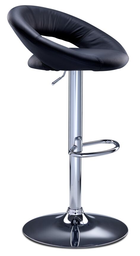 Zoe Bar Height Stool - Black