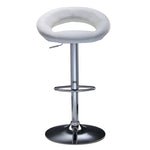 Zoe Bar Height Stool - White