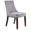 Zyer Dining Chair - Graphite, Merlot