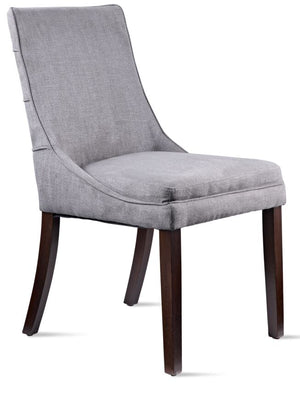 Zyer Dining Chair - Graphite, Merlot