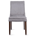 Zyer Dining Chair - Graphite, Merlot
