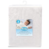 Simmons Waterprooof Terrycloth Crib Mattress Protector - White
