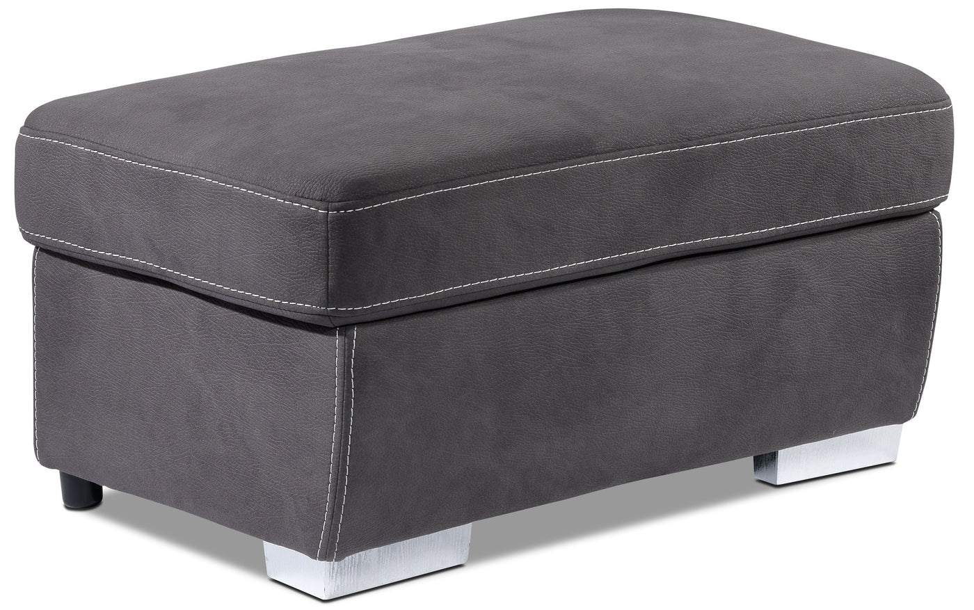 Simone 3-Piece Sectional with Left-Facing Pop-Up Bed - Charcoal