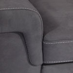 Simone 3-Piece Sectional with Left-Facing Pop-Up Bed - Charcoal