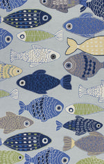 Scorpio III 5' x 7'6" - Light Blue Area Rug