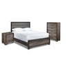 Sophie 5-Piece Full Bedroom Package - Weathered Grey
