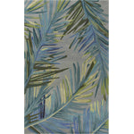 Syracuse II 5'3" x 8'3" - Grey/Blue Area Rug