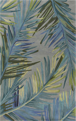 Syracuse II 7'9" x 9'6" - Grey/Blue Area Rug
