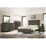 San Mateo 6-Piece King Bedroom Package- Pewter