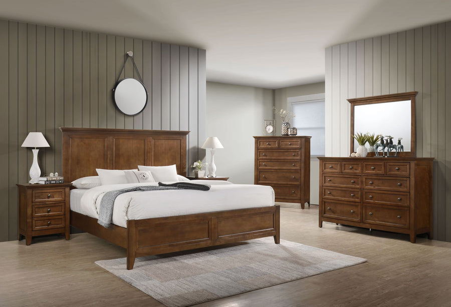 King of Vintage & Queen of Vintage4冊セット San Mateo 6-Piece Queen Bedroom Package-Tuscan | Leon's