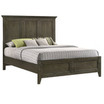 San Mateo 3-Piece King Bed- Pewter