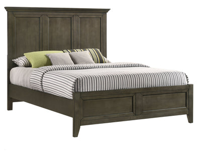 San Mateo 3-Piece King Bed- Pewter