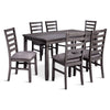 Breeze 7-Piece Dining Set - Dark Grey