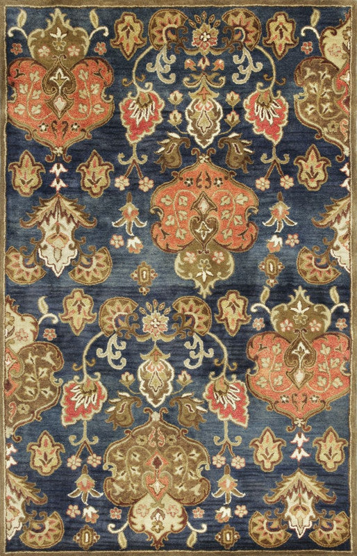 Makkovik V Area Rug - 8' x 10'6" - Navy