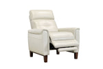 Mayne Leather Recliner - Ivory