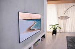 LG 55" GX OLED 4K Gallery Design Smart TV with Thin Q AI and Alpha 9 Gen 3 Intelligent Processor - OLED55GX