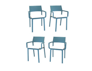 Nardi Trill II Outdoor Dining Arm Chair - Set of 4 - Ottanio