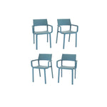 Nardi Trill I Outdoor Dining Arm Chair - Set of 4 - Ottanio