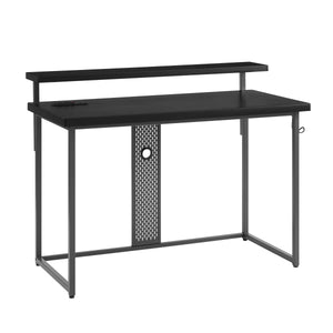 Vega Gaming Desk - Grey and Charcoal