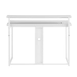 Vega Gaming Desk - White-on-White