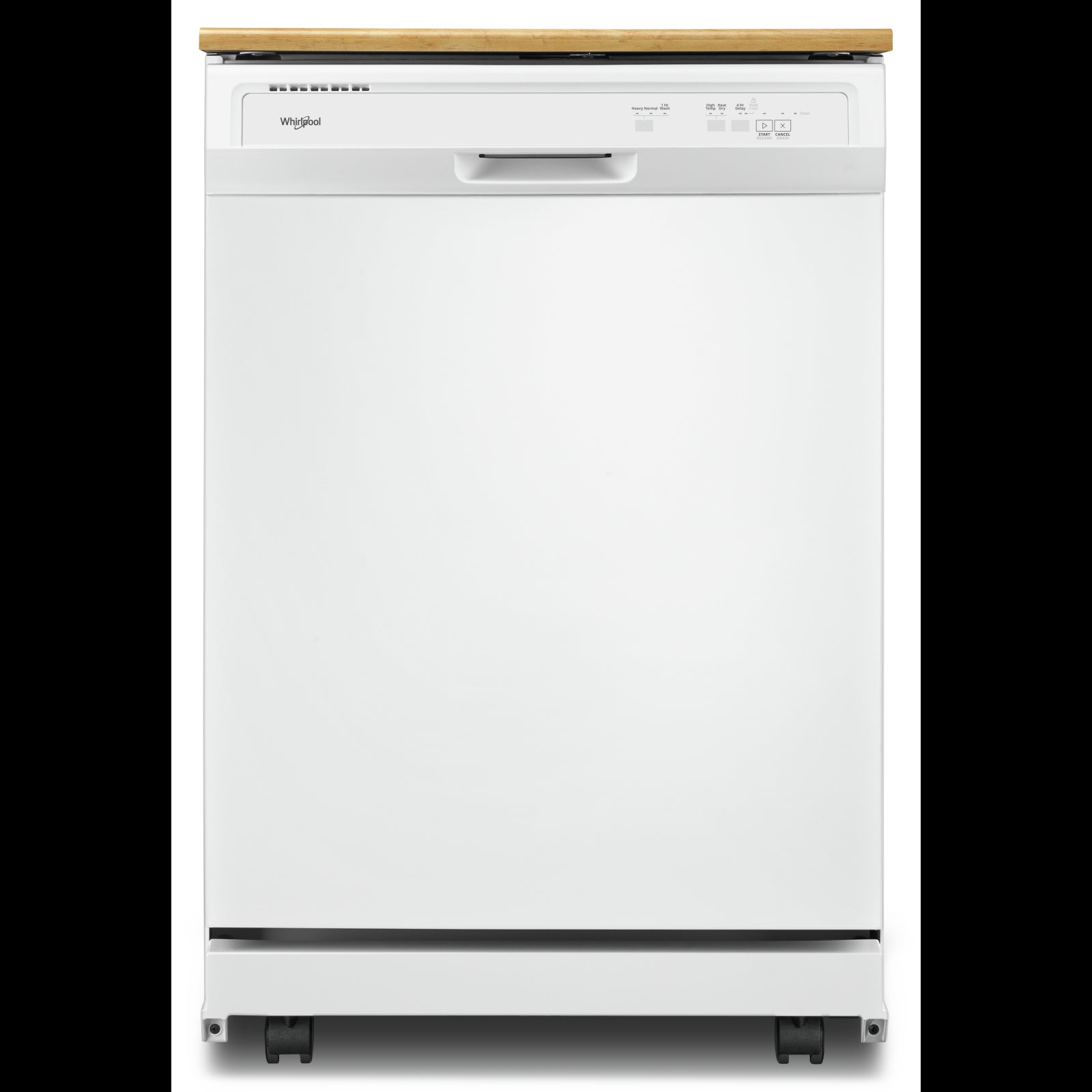 Whirlpool White Heavy-Duty Portable Dishwasher - WDP370PAHW