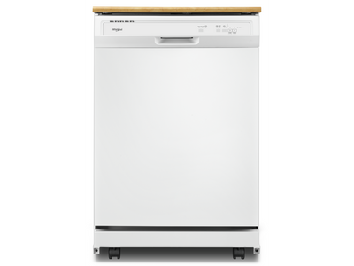 Whirlpool White Heavy-Duty Portable Dishwasher - WDP370PAHW