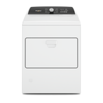 Whirlpool White Gas Dryer with Moisture Sensing (7.0 Cu.Ft) - WGD5010LW